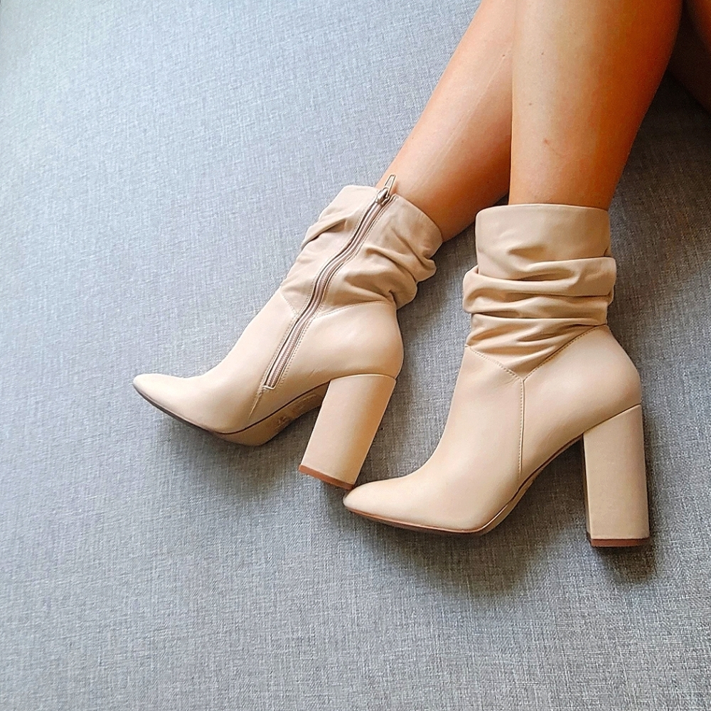 Leather Ankle Booties